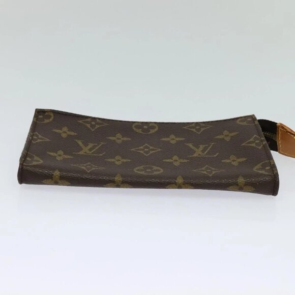 LOUIS VUITTON Monogram Bucket PM Accessory Pouch LV Auth 114014 - Picture 10 of 16